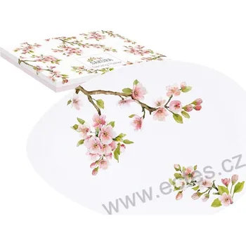 Talíř Easy Life SAKURA servírovací talíř větvička růžových květů sakury