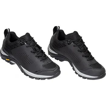 Pánské cyklistické tretry Tretry FORCE Hill Vibram černé 46