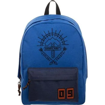 Městský batoh Bioworld Minecraft Explore Create Blue