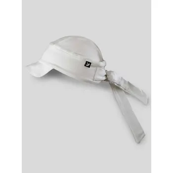 Kšiltovka Bambusová pirátka s kšiltem - smetanová, Duomamas