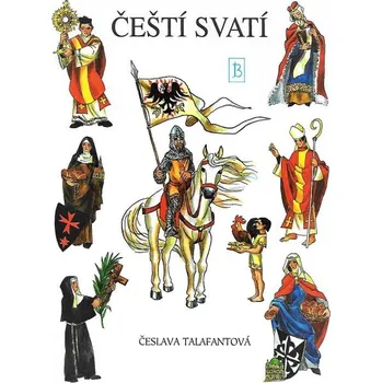 Duchovní literatura Omalovánky - Čeští svatí (Omálovánky s krátkým životopisem světců)