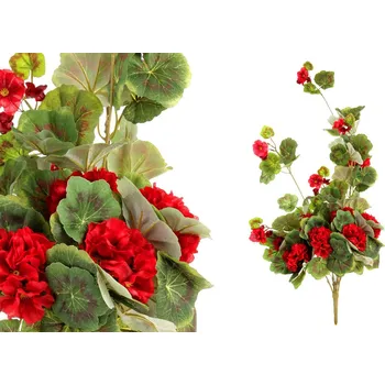 umělá květina Autronic KU4172-RT muškát 90 cm červený