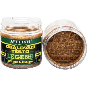 Jet Fish Obalovací těsto Legend Range 250g - Žlutý Impuls Ořech/Javor + expirace 12/2024