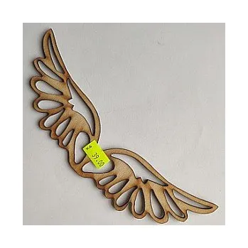 Dřevěný výřez křídla 200x66mm