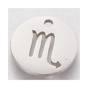 Přívěsek Přívěsek znamení zvěrokruhu - štír 13x13mm chirurgická ocel