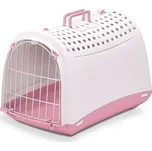 Přepravka pro kočky a psy Linus Cabrio Růžová
