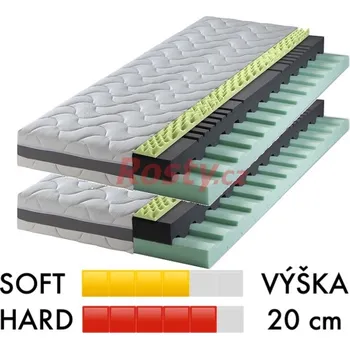 Matrace SOFATEX ZDRAVOTNÍ MATRACE ELEGANT VISCO 20 1+1 120x200x20cm (ATYP) - 1 matrace
