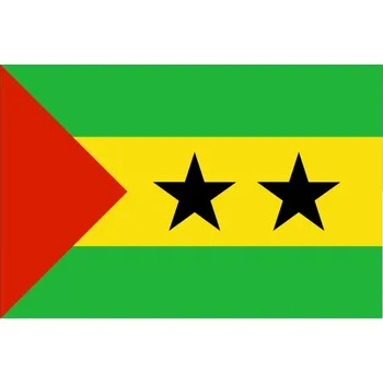 Vlajka Svatý Tomáš a Princův ostrov stolní vlaječka 36895