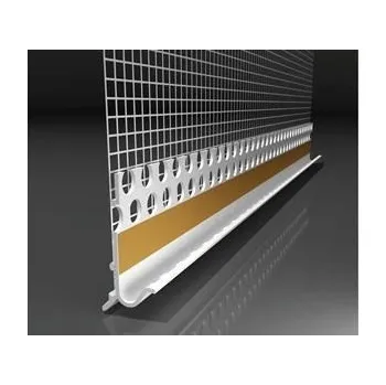 Zpevnění omítky PRODOMOS line Okapnice s tkaninou LO 2,5m na soklové lišty | cena za m