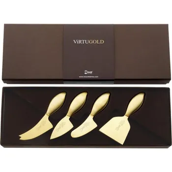 Kuchyňský nůž Sada kuchyňských nožů na sýr IVO ViRTU GOLD 4 ks 39079 I-39079