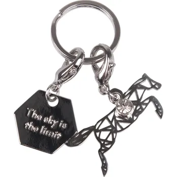 Věšák na sedlo a uzdečku QHP Přívěsek na uzdečku pro štěstí QHP, jumping