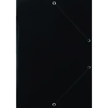 Donau Donau, desky A4 s chlopněmi a gumou kartonové Varianta: 01G - černá