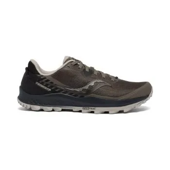 Pánská běžecká obuv SAUCONY PEREGRINE 11 gravel/black UK 10,5 boty + DÁREK DLE VÝBĚRU!