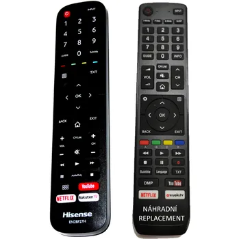 Hisense EN2BF27H, H43A6140, H50A6100, H55A6100, H50A5900, H50A6140 dálkový ovladač EMERX