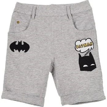 Chlapecké kraťasy Šedé chlapecké šortky s Batmanem Velikost: 98