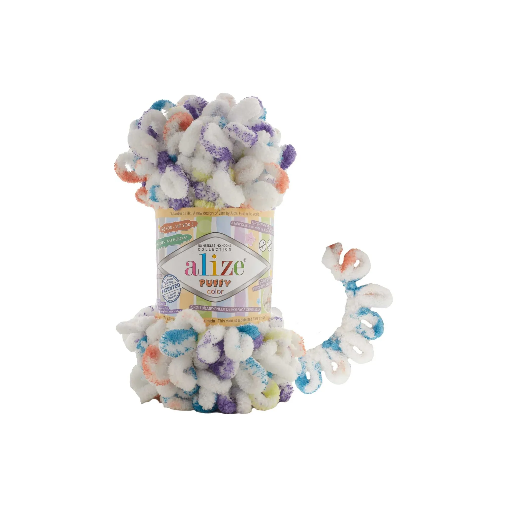 Fotografie 1 - Příze Alize Puffy Color 7539