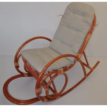 Podsedák Axin Trading s.r.o. Polstr UNI na houpací křeslo látka tmavě béžový melír