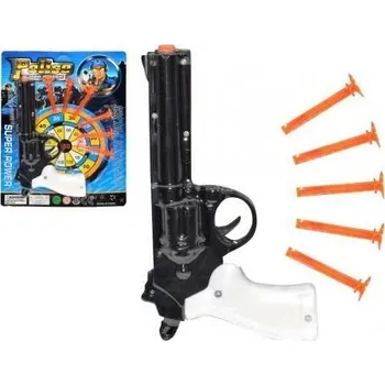 Dětská zbraň Wiky Pistole na šipky s přísavkami set 21 cm