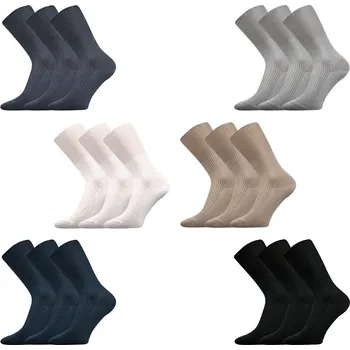 Pánské ponožky ZDRAVAN zdravotní 100% bavlněné ponožky Lonka (Lonka ZDRAVAN ponožky)