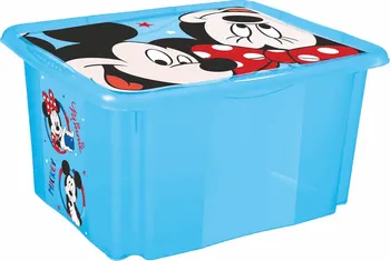 Keeeper Box na hračky 45 l Mickey Mouse modrý
