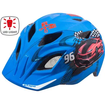 Cyklistická přilba Etape - dětská přilba na kolo PLUTO LIGHT, modrá/červená velikost přilby: XXS 44-48 cm