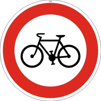 Dopravní značení Dopravní Značka B8 500 mm Zákaz vjezdu jízdních kol