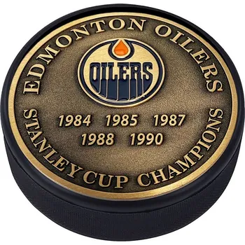 Puk Fanatics Puk Edmonton Oilers NHL Stanley Cup Champions Medallion Collection