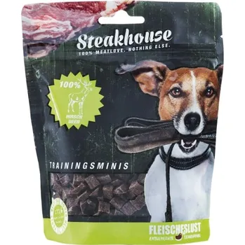 Pamlsek pro psa STEAKHOUSE MINIS DEER 100g