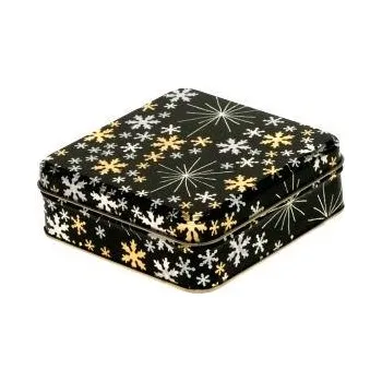 Dóza na potraviny STELLA 2837/40 vločky s hologramem tmavozelená