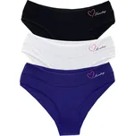 PeSaiL Dámské kalhotky cottontang-HT668R (3 ks v balení ) Barva: Mix barva 3, Velikost: M