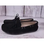 Obuv mokasíny American club JK04/21 černé kožené velikost: 41