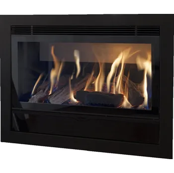 Krbová vložka Vestavný krb KARMA ELEGANCE EXCLUSIVE, 8,9 kW šíře 68 cm, grey metallic, ZP, bez rámu 920-00-00/str + Doprava Zdarma
