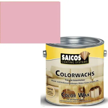 Olej na dřevo Saicos barevný vosk Klasik 2,5L 3033 ROSA KRYCÍ + dárek k objednávce nad 1000Kč
