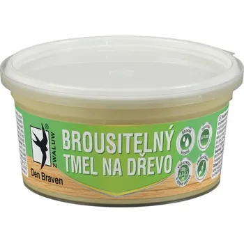 Tmel Den Braven Brousitelný tmel na dřevo smrk 250 g