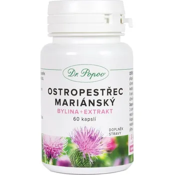 Dr. Popov Ostropestřec mariánský 60 cps.