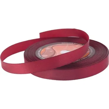 Stuha Stuha saténová 12mm/32m wine red (vínově červená)