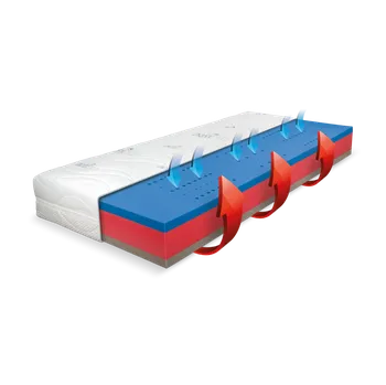 Matrace D.P.V. Matrace Blue Medic Visco 22 cm 85 x 195 cm