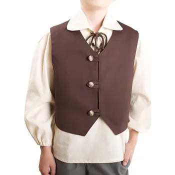 imago Dětská vesta Hobit, hnědá, velikost 158/164