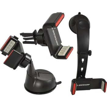 Držák do auta DUNLOP DRŽÁK MOBILNÍHO TELEFONU DO AUTA 3V1