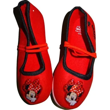Dívčí baleríny Dívčí červené baleríny s obrázkem Minnie. 24