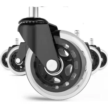 Kola Pirkl s.r.o. SADA 5ks pro židle ELEGANT - 75mm - čep 10mm