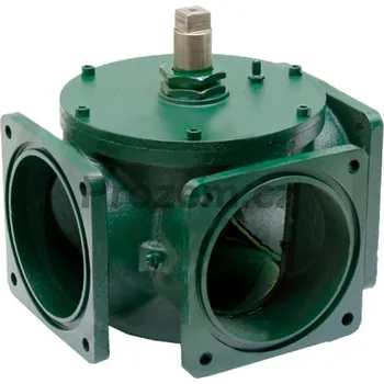 Ventil MZ přírubový trojcestný ventil 6", typ 0020 (2), s mosazným šoupátkem