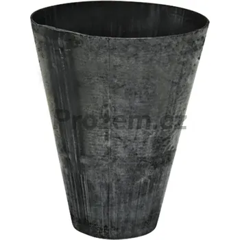 Nábytkové kování Redukce z černé oceli k navaření, 100 x 150 mm