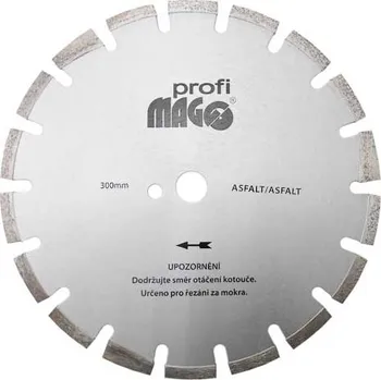 Řezný kotouč Diamantový kototouč na asfalt Magg Profi DKS 300x3,2/10x25,4 mm