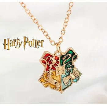 Seriál řetízek Harry Potter - Bradavice (Hogwarts) zlatý