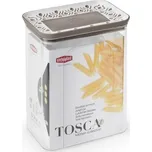 TOSCA hranatá nádoba 2,2 litru hnědá