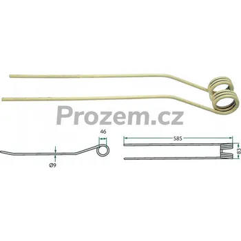 Kancelářské potřeby Pero shrnovače pro Pöttinger, 436031, 00436031