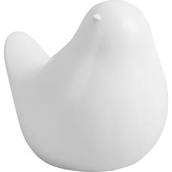 Váza Soška ptáka bird large 20 cm bílá Present Time (Barva- bílá)