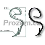 Pero rychlochodné komplet s hrotem, 25x8mm (1802.1019R)