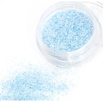 Umělé nehty Jemný glitrový prach na nehty - ICELAND 12 (Brokát na nehty )